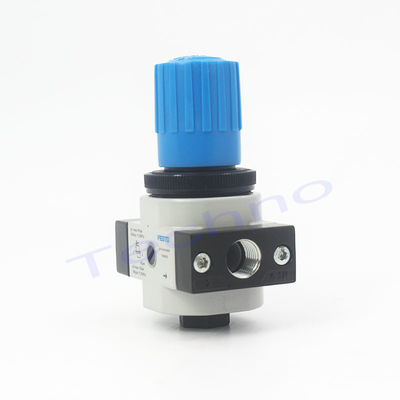 LR-1/4-D-MINI Pnömatik Filtre Düzenleyicisi Yağlayıcı Metal FESTO Basınç Düzenleyicisi