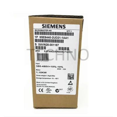 6SE6440-2UD21-1AA1 Değişken frekans dönüştürücü Modüler motor frekans dönüştürücü