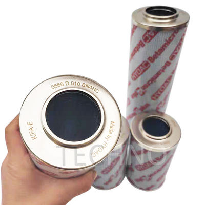 Motor Yağı Filtre Elementi Montajı 0075-D-010-BH3HC Hava Ya da Sıvı