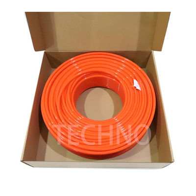 US98A080050 PU hortum borusu Anti Abrasion Orange Plastik Hava Hortumu