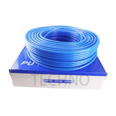 Air Tac US98A080055 Pnömatik PU tüp 12 mm Mavi Düğme Karşıtı Pürüzsüz Yüzey