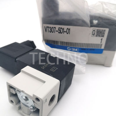 VT307V-5G1-02 SMC Solenoid Valflar Elektromanyetik Valflar SS316 CE Sertifikası
