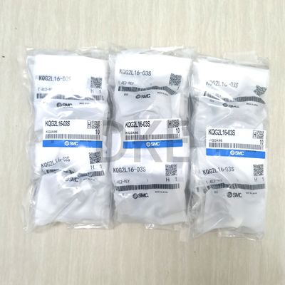 CE SMC KQG2L16-03S Pnömatik hortum armatürleri Filmiş Bağlama sıvısı SS316