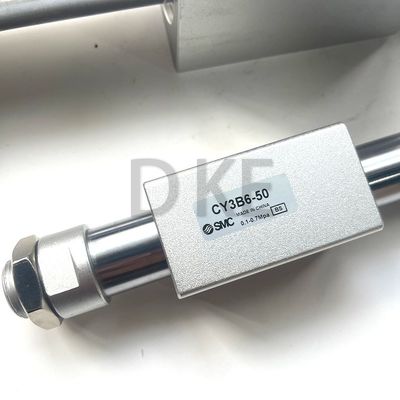 CY3B6-50 Piston Pnömatik Silindir SMC Manyetik Bağlantılı Sütunsuz Vuruş 50mm