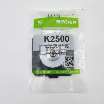 Goyen Nitrile Pulse Valve Diyafram Aksesuarı K2500 M1183 CA/RCA32 T * 0-0.8MPa