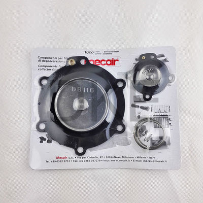 Mecair DB116 ve DB16 Pulse Jet Valve 2 için diafragma onarım kitleri.