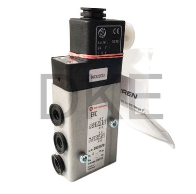 2623079 Kompakt tasarımı Hava solenoid çalıştırılan valf 5 / 2 yol