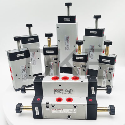 V61B413A-417A Pilotlar tarafından çalıştırılan solenoid valfi 3/2 yönlü NC kontrolü