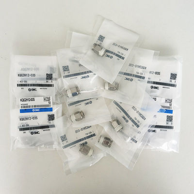 SMC KQG2H12-03S SS316 Pnömatik Fittings OEM 12mm,0~1Mpa