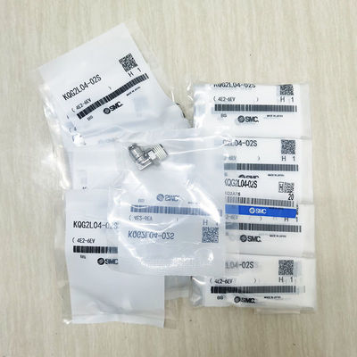 KQG2L04-02S Pneumatik armatürleri bağlamak için itmek Yağsız 1.0 MPa