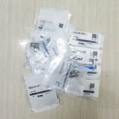 SMC KQG2L06-02S 6mm tüp için erkek dirseği yerleştirme, 1/8R PORT