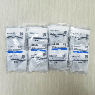 KQG2L16-03S Pneumatik armatürleri bağlamak için basın yağsız 3MPa