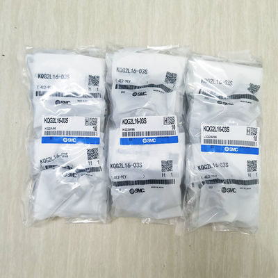 KQG2L16-03S Pneumatik armatürleri bağlamak için basın yağsız 3MPa