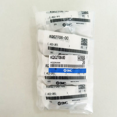 SMC KQG2T08-00 Havalandırma hortumu Tee Montajı Tek dokunuşlu Pnömatik Montajlar O.D. 8mm
