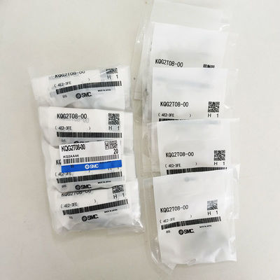SMC KQG2T08-00 Havalandırma hortumu Tee Montajı Tek dokunuşlu Pnömatik Montajlar O.D. 8mm