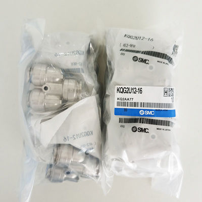 KQG2U12-16 Pnömatik Hızlı Bağlantı Fittings SS316 10mm Hava hortumu Fittings