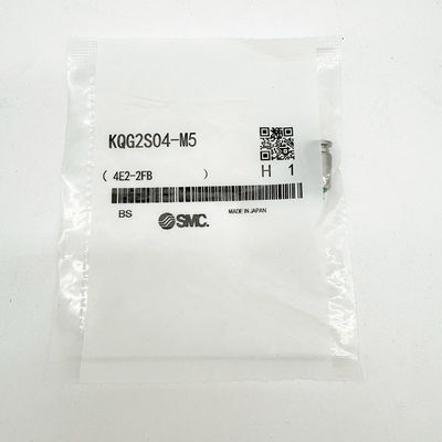 SMC KQG2S04-01S M5 Pnömatik Fittings OEM Paslanmaz Çelik Hava Fittings