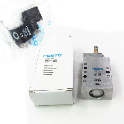 Festo MFH-5-1/8 9982 Monostabil Solenoid Valf 5/2 Yollu 1000 L/Dk Tiger Classic