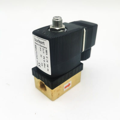 Burkert 00125348 6014 Solenoid Valf IP65 24V DC Voltaj