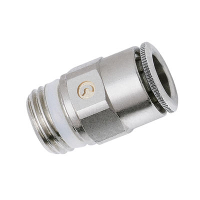 Camozzi S6510 4-1/4 Pnömatik Armatürler Tedarikçiler Bakır Süper Hızlı Armatürler 6000 Serisi
