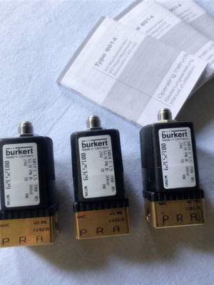 Burkert 00125329 3/2 Way Solenoid Valve 16 Bar 24v Normalde Kapalı G1/8