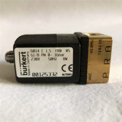 Burkert IP65 Rated AC230V Solenoid Plunger Valve 00125332