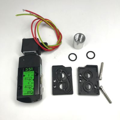 EFG551A001MS ASCO Serisi 551 Solenoid Valf Arayüzü Bobin Valfi G 1/4 Tek solenoid