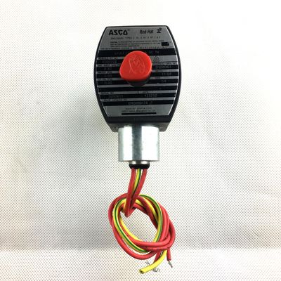ASCO SCB320B174.230/50 NPT1/4 3/2 Evrensel Bakır Bedenli NBR Serisi 320 Doğrudan İşletilen Çevrimiçi Solenoid Valfları