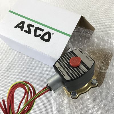 ASCO EF8210G003 120/60AC 2 Yolu Bakır 3/4 Solenoid Valf Normalde Kapalı Genel Servis