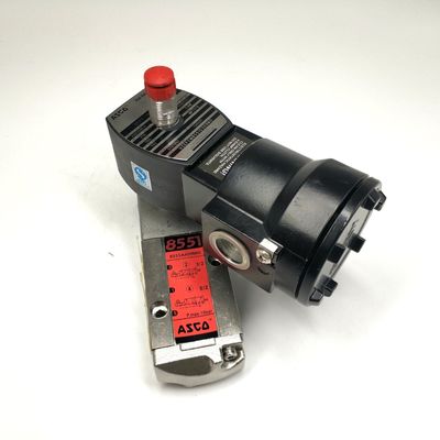 ASCO 8551B401 VCEFCM8551B401MO G1/4 Tek Solenoid Solenoid Valf 8551 Serisi Patlama Güvenli