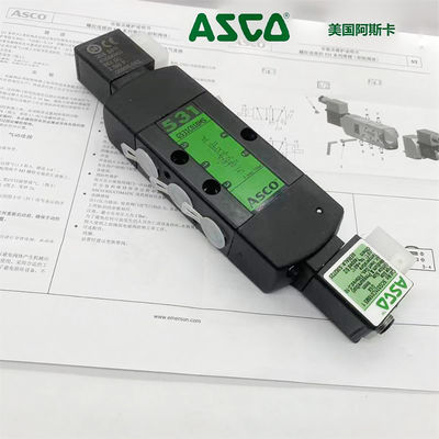 SCG531C018MS ASCO 531 Serisi Solenoid Valf Çift Bobin