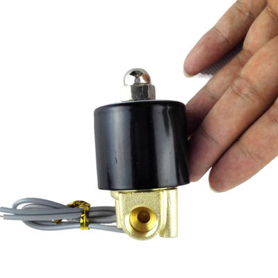2W Serisi Solenoid Valf 2W025-08 Normalde Kapalı 1/4 " Hava Su Valfi