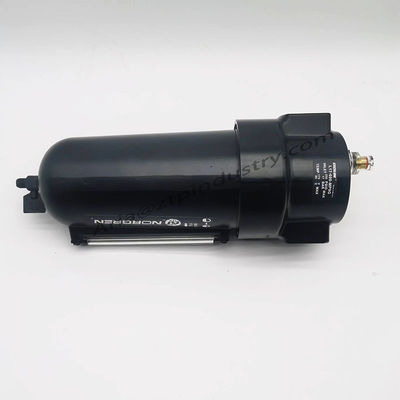 L17-600-MP9G, mikro sisli yağlayıcı, 3/4 inçlik NPT portları, metal kabuk, drenajlı