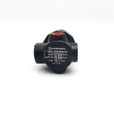 Norgren G 1/8 Pnömatik Düzenleyici R07-100-NNKG, 1/8in, 20bar maksimum giriş