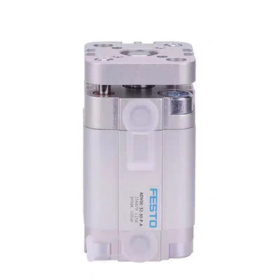 Erkek iplikli hassas pnevmatik piston silindir piston çubuğu sonu 156855 ADVUL-16-25-P-A