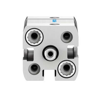 ADN-12-5-A-P-A Piston Pnömatik Silindir ADN Serisi Çift Eylemli 20 mm Vuruş 12 mm Çubuk Alüminyum Alaşım