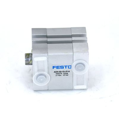 ADN-32-10-A-P-A FESTO Pnömatik Hava Silindir 536269 Vuruş 10 mm Piston çapı 32 mm Piston çubuğu ipliği M10x1.25