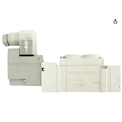 SMC SY7120-5LZD-C6 Solenoid Valf 2 pozisyon tek dokunuşlu montajlı port Boyutu ø6 DC24V