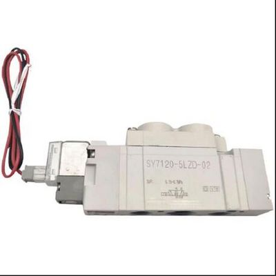 SMC SY7120-5LZD-C6 Solenoid Valf 2 pozisyon tek dokunuşlu montajlı port Boyutu ø6 DC24V