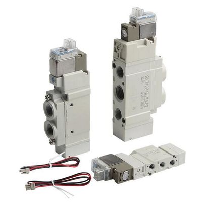 SMC SY7120-5LZD-C6 Solenoid Valf 2 pozisyon tek dokunuşlu montajlı port Boyutu ø6 DC24V