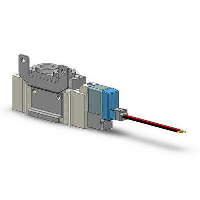Gıda ve içecek uygulamaları için toz geçirmez 5 portlu SMC solenoid valf kabin