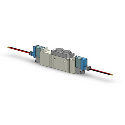 SMC SY5220-6LZD-01 DC12V Port Boyutu 1/8 Pnömatik Solenoid Valf Tel Tüp 2 Pozisyon Çift