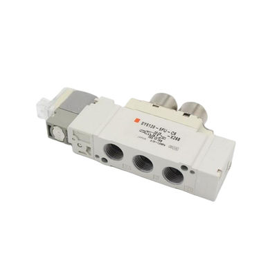 Solenoid Valve SY5120-5LZD-C4 SMC Tek dokunuşlı montajlı port Boyutu Ø4 DC24V 2 pozisyon Tek