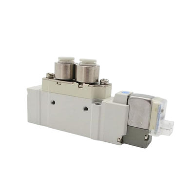 Solenoid Valve SY5120-5LZD-C4 SMC Tek dokunuşlı montajlı port Boyutu Ø4 DC24V 2 pozisyon Tek