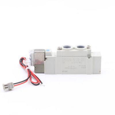 Solenoid Valf SY5120-6LZD-01 SMC2 Konumu Tek DC12V Port Boyutu 1/8 Filer Boru