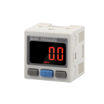 ZSE30A-01-C SMC Dijital Basınç Değiştiricisi Vakum Basıncı R1/8 2 Renkli Ekran PNP Açık Toplayıcı 2 Çıkışlar