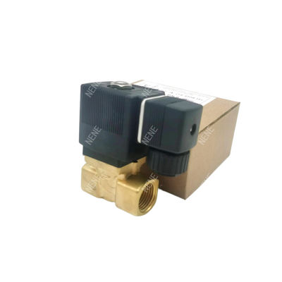 00126202 Burkert Solenoid Valf G1/8 2.5 Akış Deliği AC24V 8W 6014 D Normalde Açık Bakır Valf Vücudu 32 * 32 0~6bar