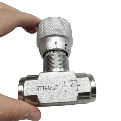 STB-G1/4 Hidrolik Silindir Motoru Akım Valfi Hız Kontrol Valfi