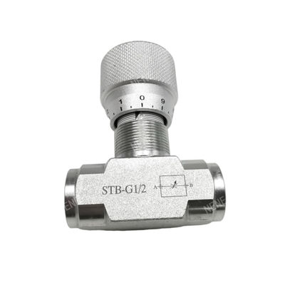 STB-G1/4 Hidrolik Silindir Motoru Akım Valfi Hız Kontrol Valfi