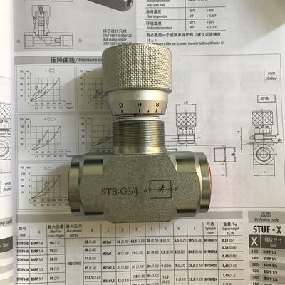 STB-G1/4 STB-G3/8 STB-G3/4 STB-G1 Ölçekli Hidrolojik Gaz Valfi